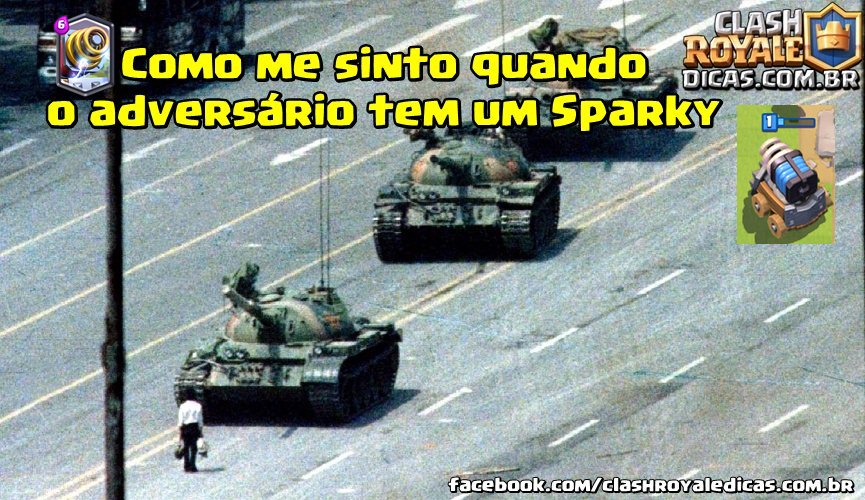 Diante De Um Sparky